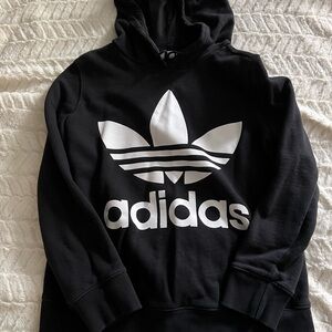 Adidas Women’s Black Hoodie Sweater